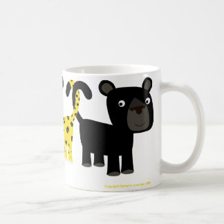 Deux tasses de léopards