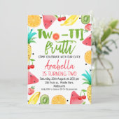Deux-tii Frutti 2e invitation d'anniversaire (Debout devant)