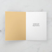 Deux tompets "À ma petite maman" Carte Anniversair (Intérieur)