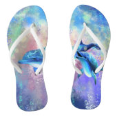 Deux tongs de dauphins (Semelle)