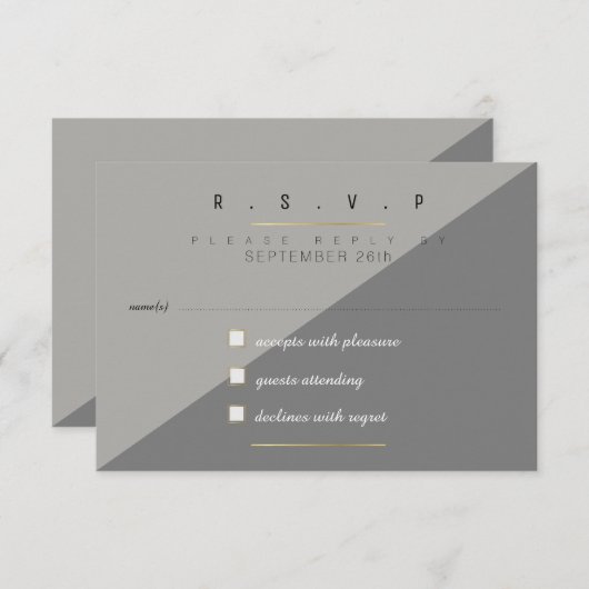 deux tons gris rsvp (Devant / Derrière)