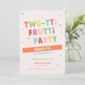 Deux tti Frutti 2e Invitation anniversaire pour fi (Debout devant)