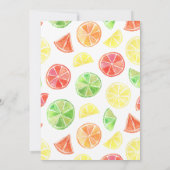 Deux tti Frutti 2e Invitation d'anniversaire (Dos)