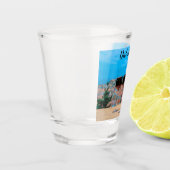 Deux verres de vin rouge avec vue sur Dubrovnik (Gauche)