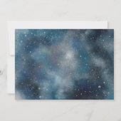 Deux vers la Lune | Invitation à la 2ème fête d'an (Dos)