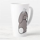 Deux visages de P.Lot Latte Mug (Angle droit)