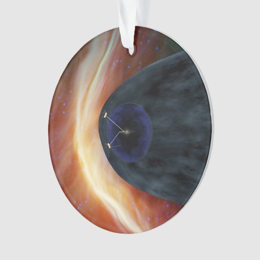 Deux Voyageurs Spacecraft Explorer L'Espace Turbul (devant)