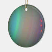 Deux vues des ornements d'Uranus de planète (Gauche)