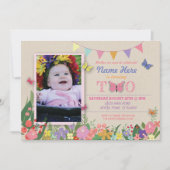 Deuxième 2ème 2 Invitation d'anniversaire de papi (Devant)