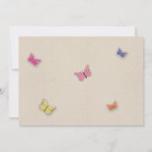 Deuxième 2ème 2 Invitation  d'anniversaire de papi (Dos)