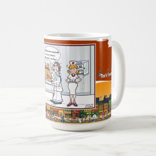Deuxième avis | Tasse à café classique Get Well (Devant droit)