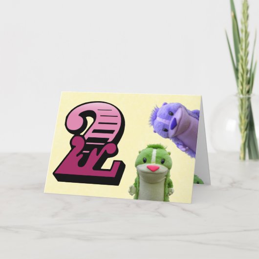 Deuxième carte d'anniversaire (Devant)