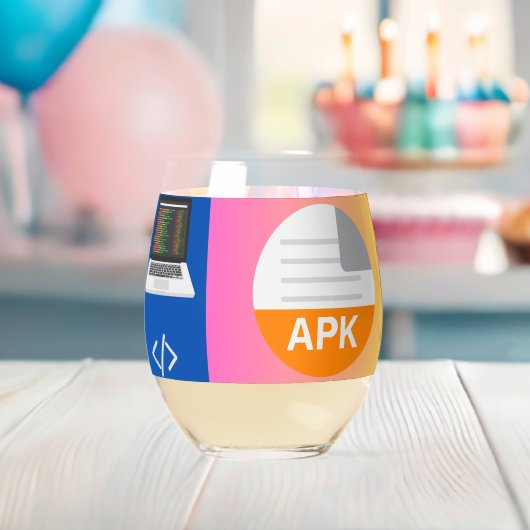 Dev Drinking Glasses Wijnglas Zonder Voet (Insitu (Baby Shower))