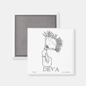 DEVA Magnet Magneet (Voorkant / Achterkant)