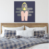 Deva- 'rth Clupkitz Canvas Afdruk (Insitu (Slaapkamer))