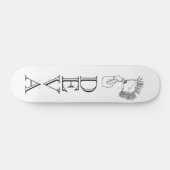 DEVA Skateboard (Horizontaal)