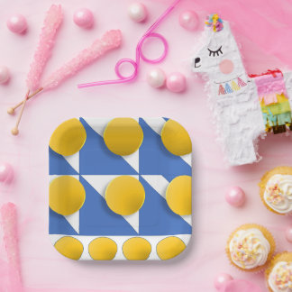 DeVal's papieren Borden Papieren Bordje