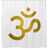 Devanagari om Rideau de Douche (Devant)