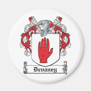Devaney Family Crest Magneet
