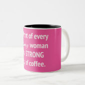 Devant chaque tasse forte de femme (Devant droit)