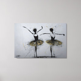 Devant et Derriere Canvas Afdruk