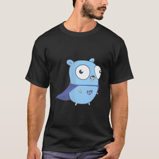 Developer Go Super Gæ T-shirt (Voorkant)