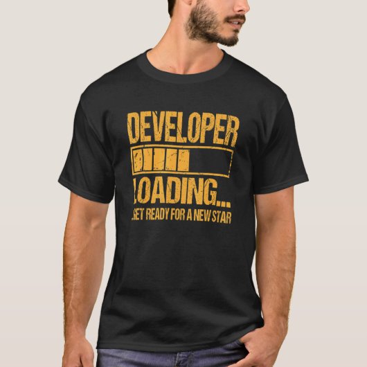 Developer Study Student Developer Load T-shirt (Voorkant)