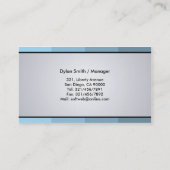 Développeur web - cartes de visite (Dos)