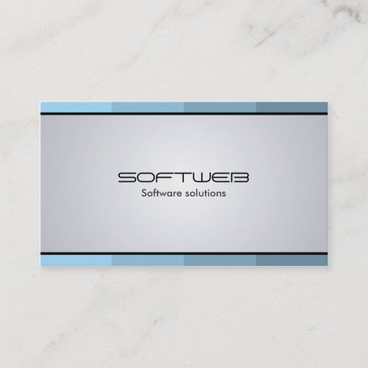 Développeur web - cartes de visite (Devant)