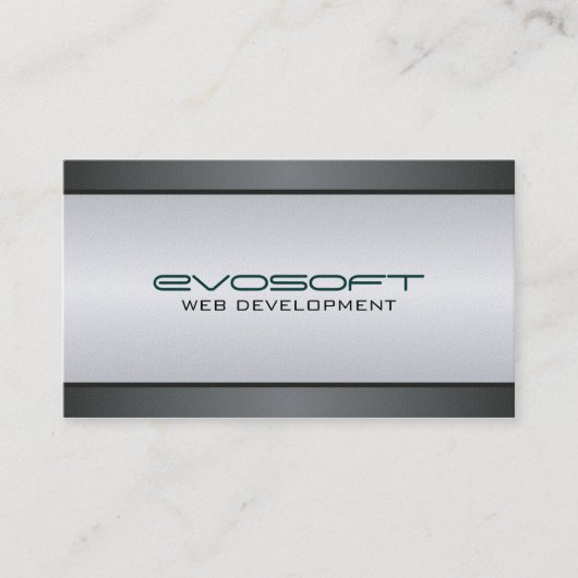 Développeur web - cartes de visite (Devant)