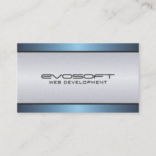 Développeur web - cartes de visite