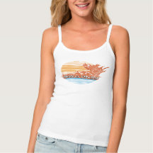 Deven van de riem van de Paradise Sunset Spaghetti