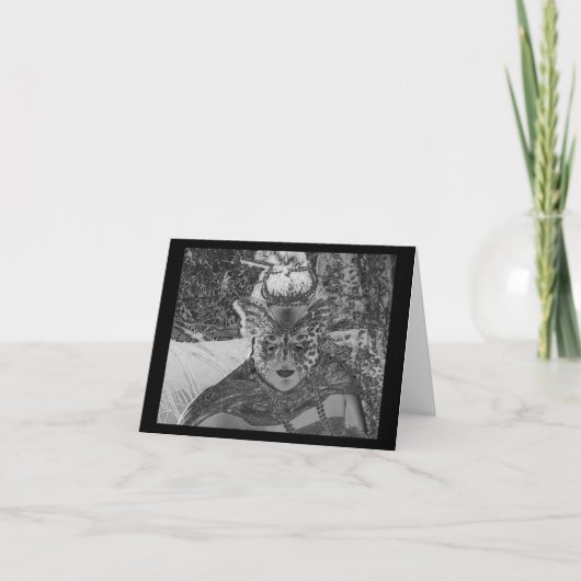 Devenant le papillon d'obsidien - carte pour notes (Devant)