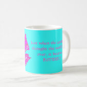 Devenant un papillon - tasse (Devant droit)