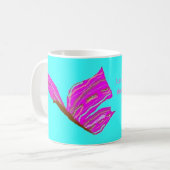 Devenant un papillon - tasse (Devant gauche)