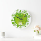devenez écolo Écologie Design Horloge murale (Maison)