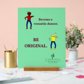 Devenez un danseur polyvalent vert mer clair (Mariage)