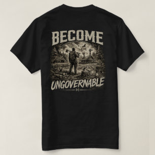 Devenez un T-shirt d'homesteader ingouvernable