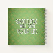 Devenir un journal de gratitude (Dos)