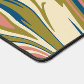 Déversement - Bleu, Vert olive, Rose et Crème (Coin)