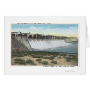 Déversement du barrage American Falls, Oregon