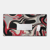 Déversement - Rouge, gris, noir et blanc os (Clavier et souris)