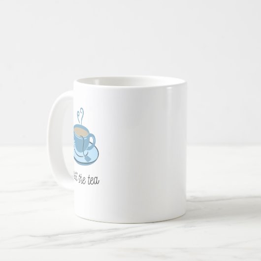 Déverser le thé Mug (Devant gauche)