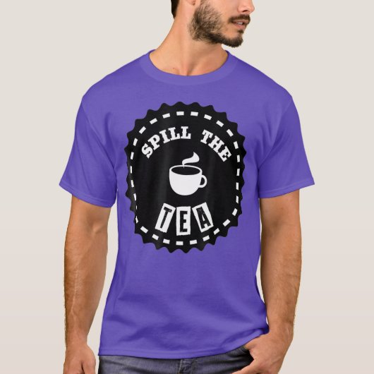 Déverser Le Tshirt TEA (Devant)
