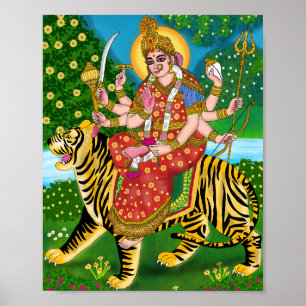 Devi Durga Foto Poster