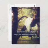 Devi quote, briefkaart (Voorkant / Achterkant)