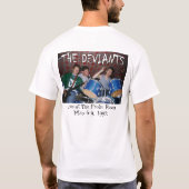 Deviants Live T-shirt (Achterkant)