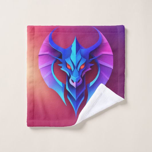 Devil Angel Esports Embleem Bad Handdoek (Wasdoekje)