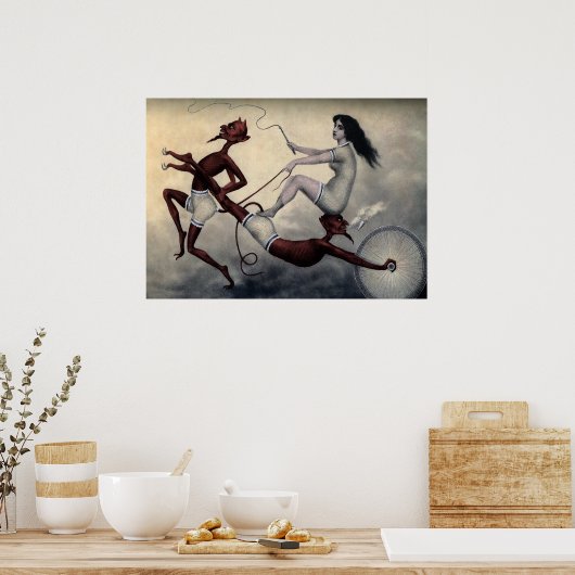  Devil Art Poster (Keuken)