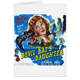 Devil Bat's Daughter, vintage horreur movie